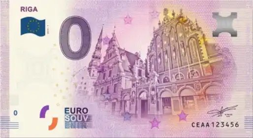 Billete de 0€ RIGA