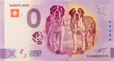 0€ banknote BARRYLAND