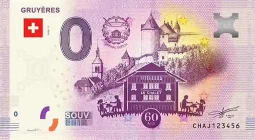Billet 0€ GRUYÈRES