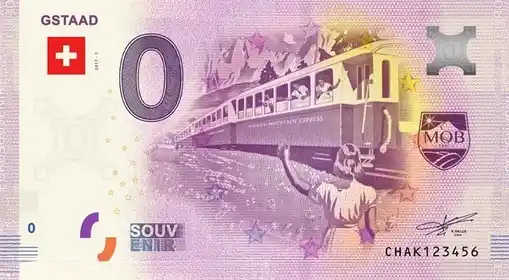 0€-Schein GSTAAD