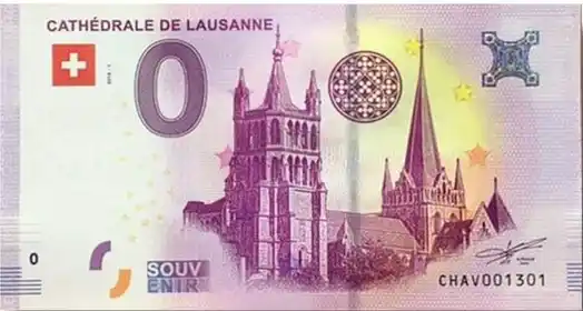 Billet 0€ CATHÉDRALE DE LAUSANNE