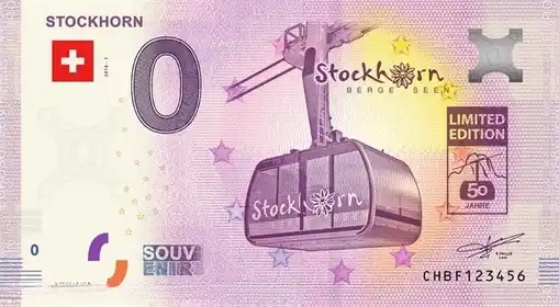 Billete de 0€ STOCKHORN