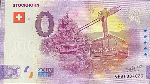 Billete de 0€ STOCKHORN
