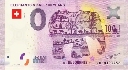 Billet 0€ ELEPHANTS & KNIE 100 YEARS