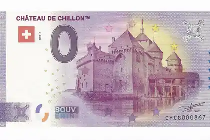 Billete de 0€ CHÂTEAU DE CHILLON
