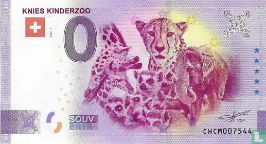 0€ banknote KNIES KINDERZOO