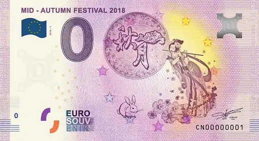 0€ banknote MID - AUTUMN FESTIVAL 2018