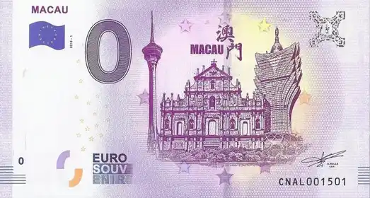 Banconota da 0€ MACAU