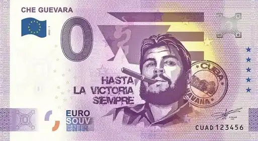 Billete de 0€ CHE GUEVARA HASTA LA VICTORIA SEMPRE