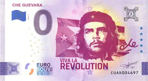Billete de 0€ CHE GUEVARA VIVA LA REVOLUTION