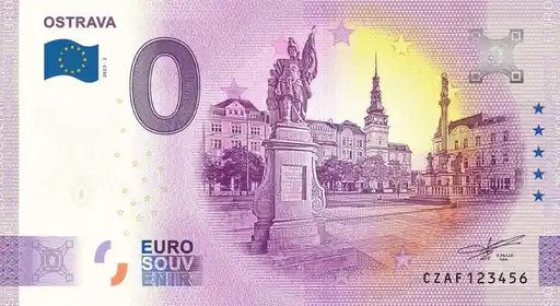 Banconota da 0€ OSTRAVA