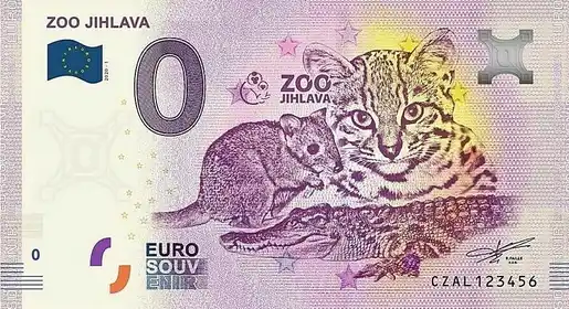 Billete de 0€ ZOO JIHLAVA