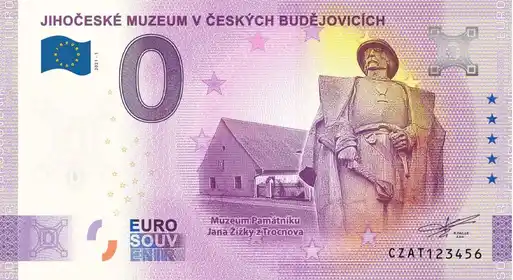 Billete de 0€ JIHOČESKÉ MUZEUM V ČESKÝCH BUDĚJOVICÍCH