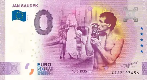 Banconota da 0€ JAN SAUDEK