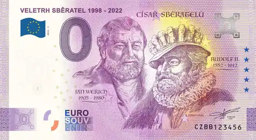 0€-Schein VELETRH SBĚRATEL 1998 - 2022
