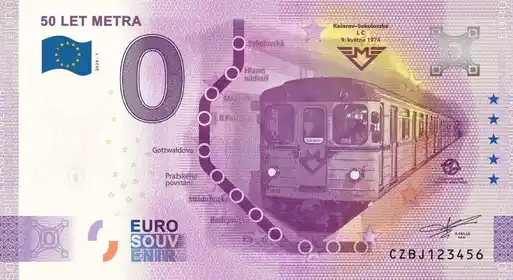 Billet 0€ 50 LET METRA