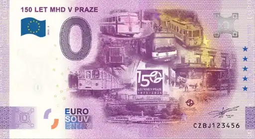 Billet 0€ 150 LET MHD V PRAZE