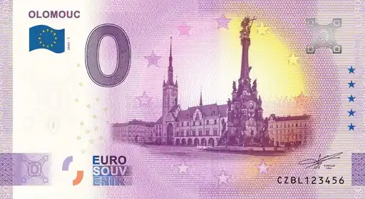 0€-Schein OLOMOUC