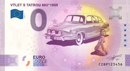 Billete de 0€ VYLET S TATROU 603*1955