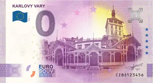 Banconota da 0€ KARLOVY VARY