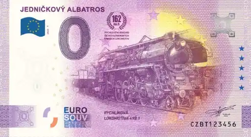 0€-Schein JEDNICKOVY ALBATROS