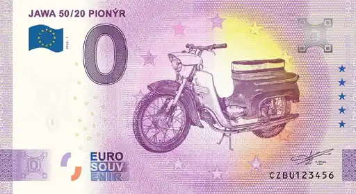 Billet 0€ JAWA 50/20 PIONÝR