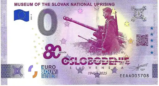 0€-Schein MUSEUM OF THE SLOVAK NATIONAL UPRISING
