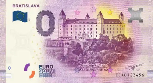 Banconota da 0€ BRATISLAVA