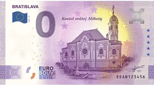Banconota da 0€ BRATISLAVA