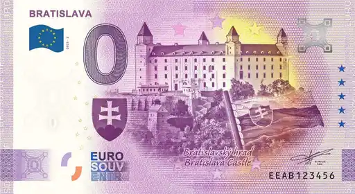 Banconota da 0€ BRATISLAVA