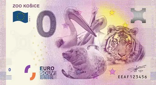 0€ banknote ZOO KOŠICE