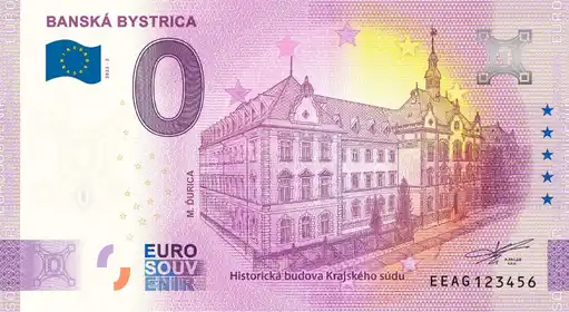 Billete de 0€ BANSKÁ BYSTRICA