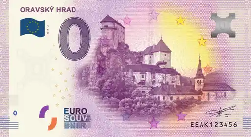 Billete de 0€ ORAVSKÝ HRAD
