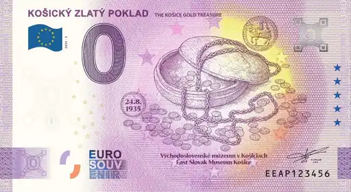 Billet 0€ KOICKÝ ZLATÝ POKLAD