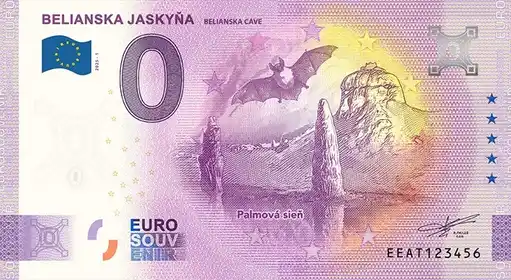 Billete de 0€ BELIANSKA JASKYŇA