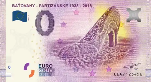 Billet 0€ BAÅ¤OVANY - PARTIZÁNSKE 1938-2018