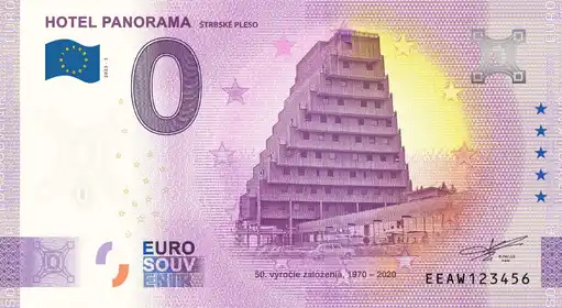 0€-Schein HOTEL PANORAMAŠTRBSKÉ PLESO