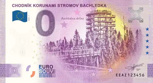 Billet 0€ CHODNÍK KORUNAMI STROMOV BACHLEDKA