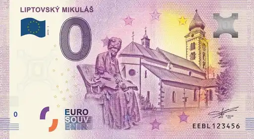 Billete de 0€ LIPTOVSKÝ MIKULÁŠ