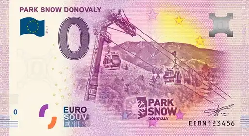 0€-Schein PARK SNOW DONOVALY