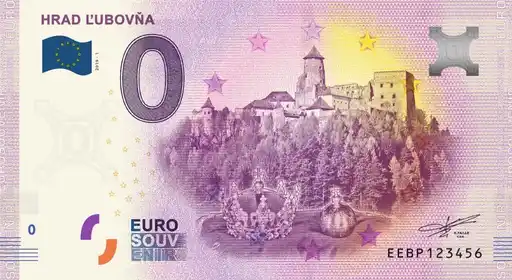 0€-Schein HRAD L'UBOVŇA