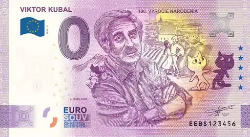 Banconota da 0€ VIKTOR KUBAL