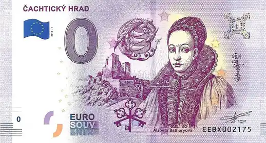 Billete de 0€ ČACHTICKÝ HRAD
