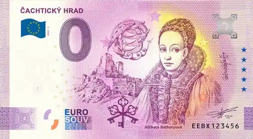 0€ banknote ČACHTICKÝ HRAD
