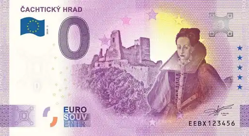 Billete de 0€ ČACHTICKÝ HRAD