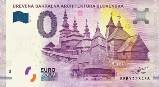 Billet 0€ DREVENÁ SAKRÁLNA ARCHITEKTÚRA SLOVENSKA