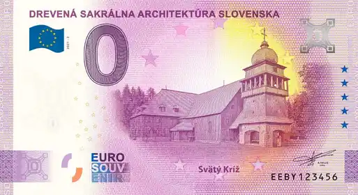 Billet 0€ DREVENÁ SAKRÁLNA ARCHITEKTÚRA SLOVENSKA