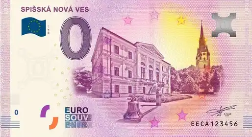 0€-Schein SPIŠSKÁ NOVÁ VES