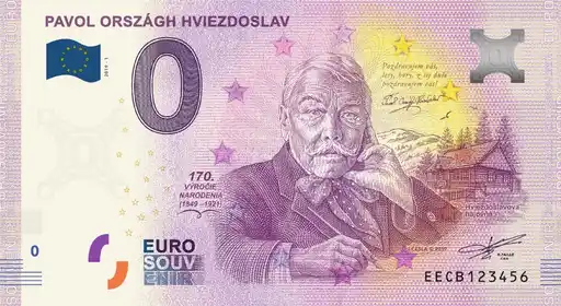Billet 0€ PAVOL ORSZÁGH HVIEZDOSLAV