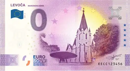 0€-Schein LEVOČAMARIÁNSKA HORA